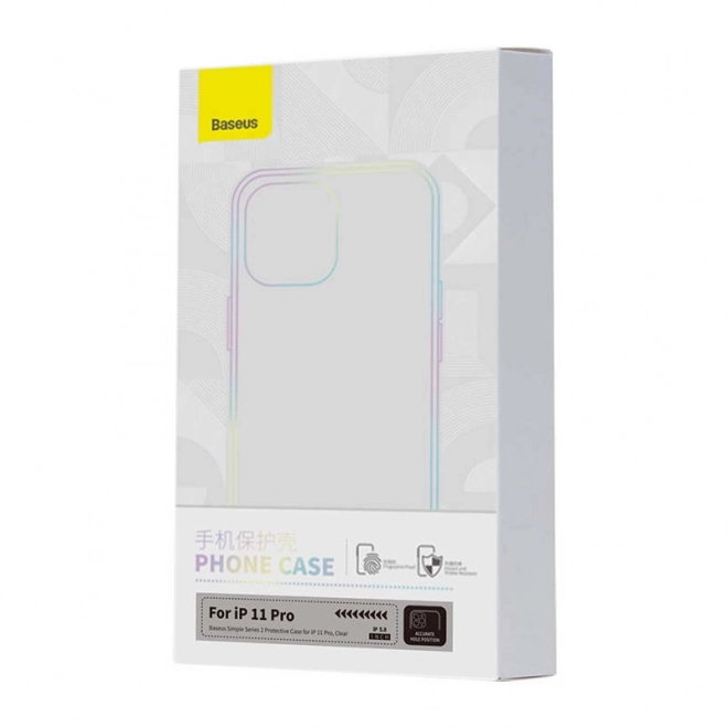 Coque transparente Baseus Simple pour iPhone 11 Pro