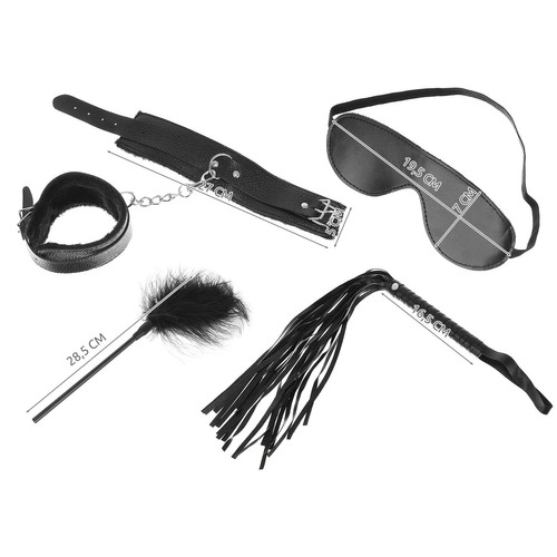 Ensemble érotique BDSM - Noir