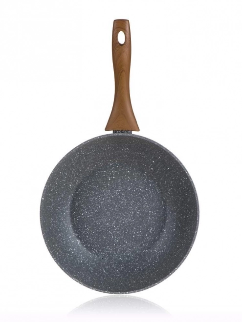 Poêle WOK 28 cm PIERRE NATURELLE