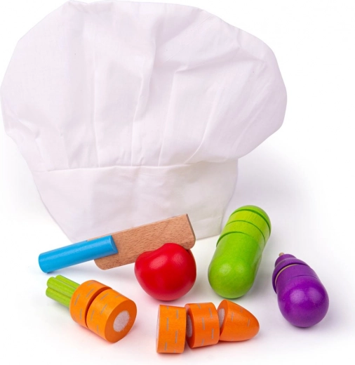 Toque de chef pour jouer le rôle de petit chef