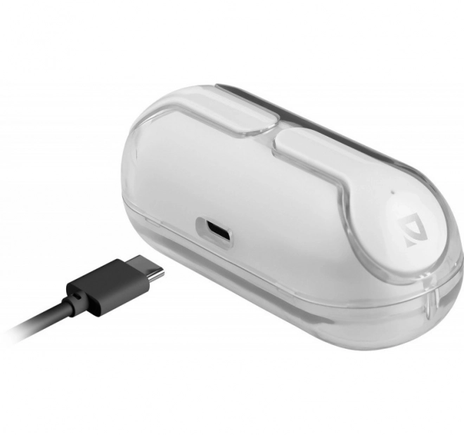Écouteurs sans fil Twins 916 blanc avec microphone
