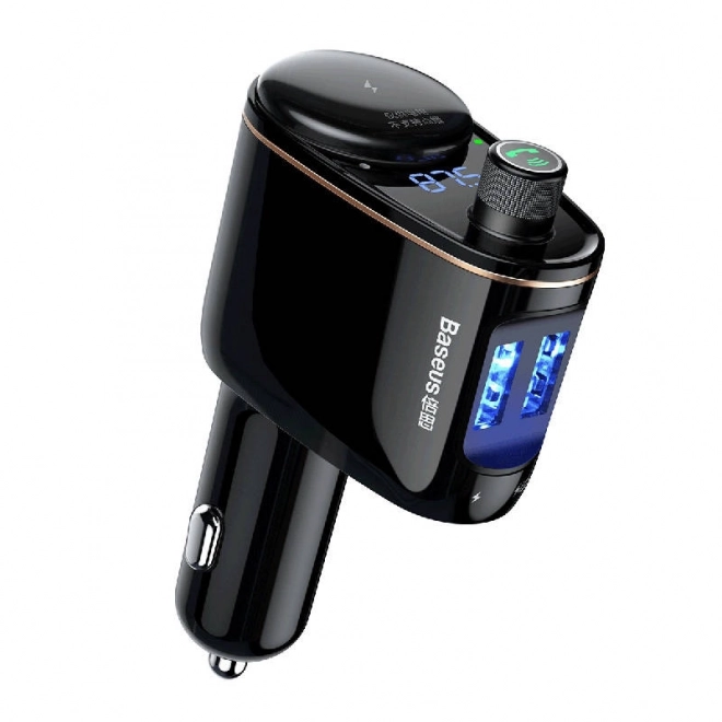 Émetteur MP3 Bluetooth pour voiture Baseus noir