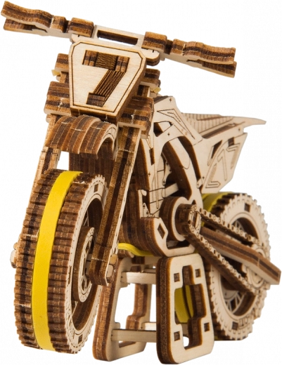 Roue avant directionnelle et pneus caoutchoutés