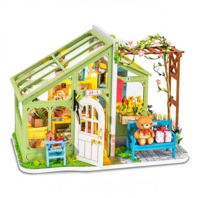 Fleurs de printemps - Maison de poupée miniature DIY