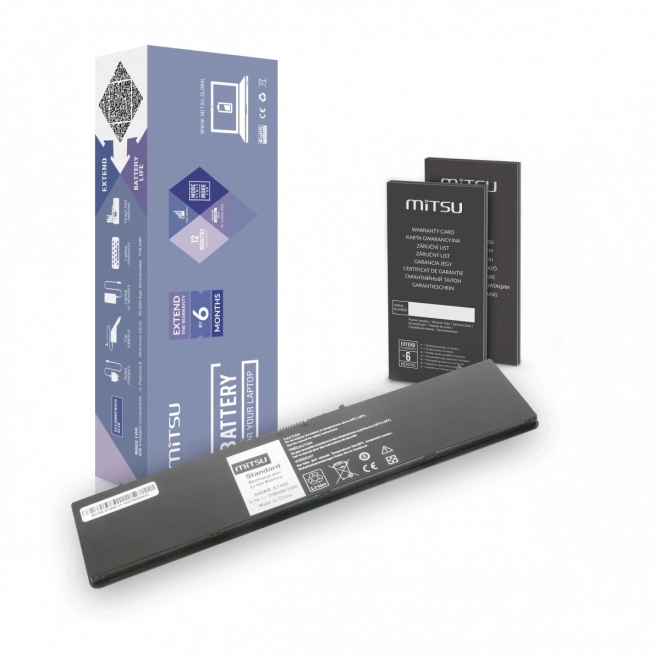 Batterie pour Dell E7440 3100mAh(34Wh) 11,1-10,8V