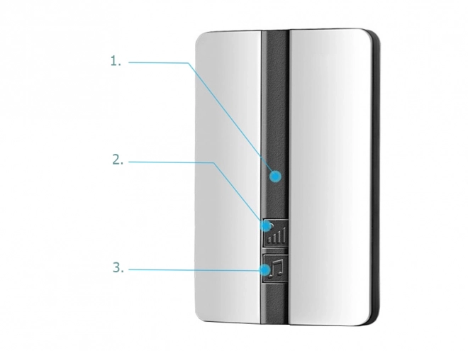 Sonnette sans fil sans batterie IP44