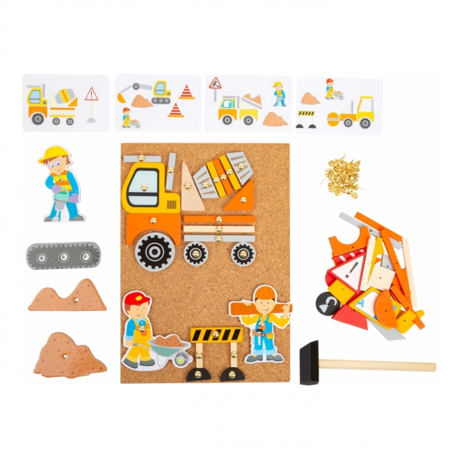 Jeu de martelage Small Foot Transport