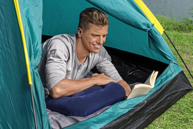 Bestway oreiller de voyage gonflable en velours