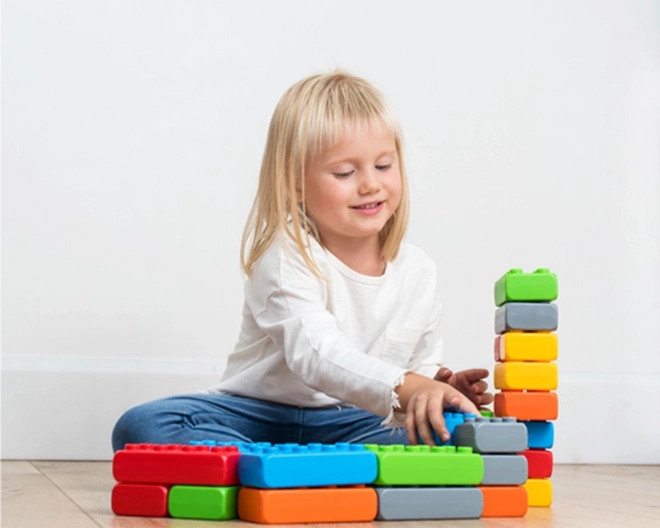 Marioinex Ensemble de Construction Junior Brick 25 pièces