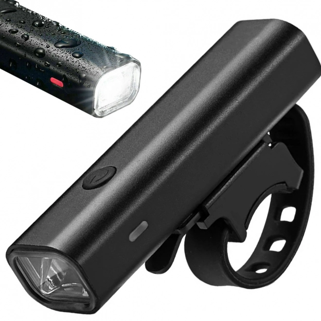 Lumière avant LED étanche pour vélo avec batterie rechargeable