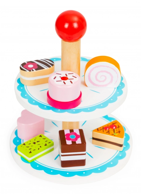 Ensemble de gâteaux en bois Ecotoys