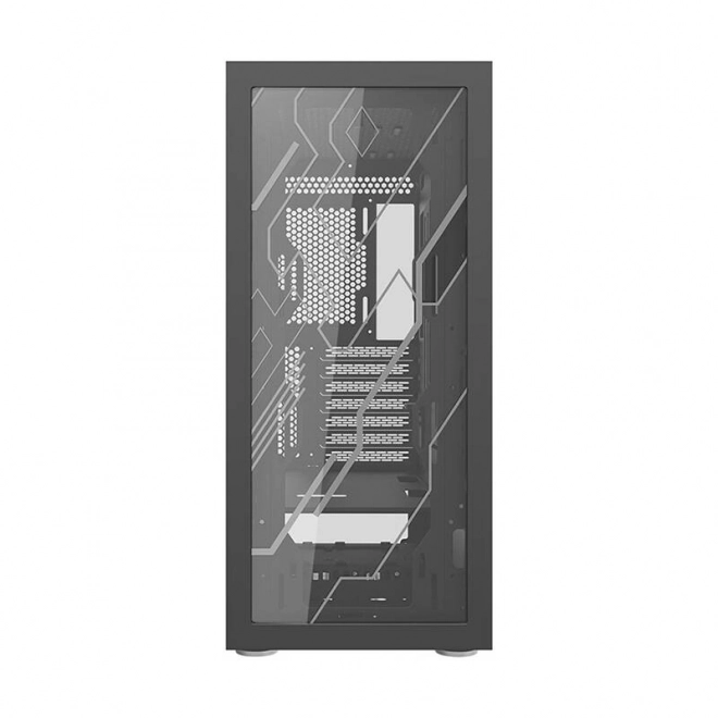 Boîtier d'ordinateur Darkflash DK210 (noir)