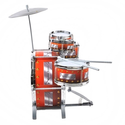 Ensemble de batterie pour enfants - grandes batteries pour enfants XL avec tabouret