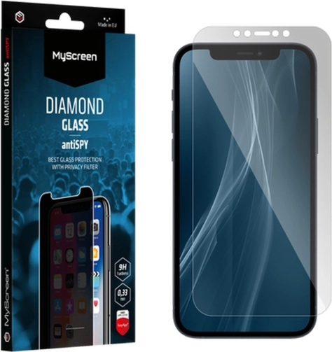 Verre trempé AntiSPY Diamond Glass pour iPhone 15 – Plus