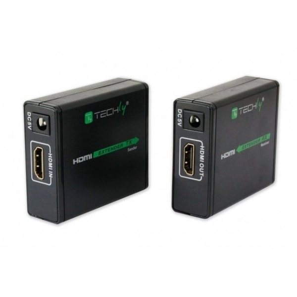 Extendeur HDMI pour transmission sur câble Cat.6/6a/7, jusqu'à 60m, FullHD 3D, noir