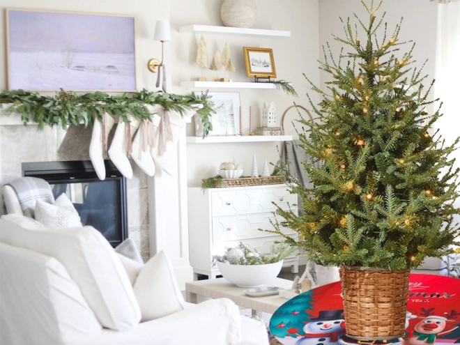 Tapis de Noël pour le sapin