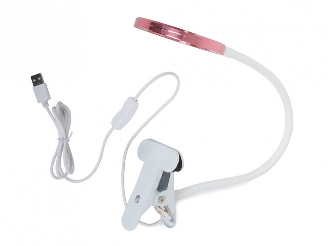 Lampe de bureau LED avec clip flexible