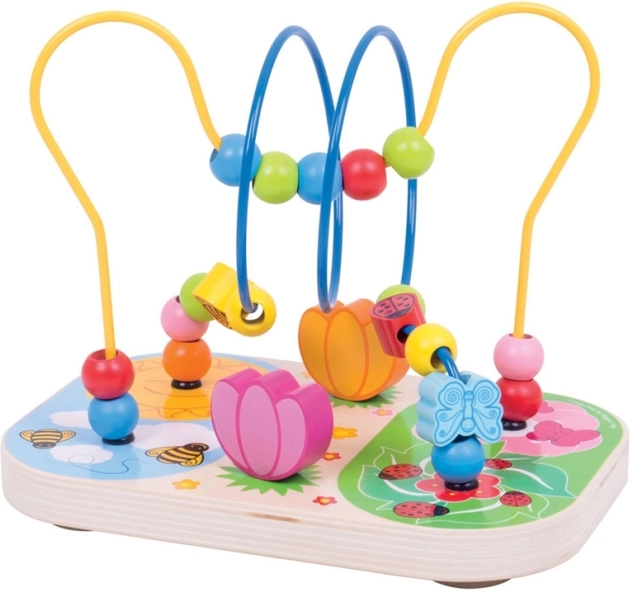 Labyrinthe moteur en bois Prairie Bigjigs Baby