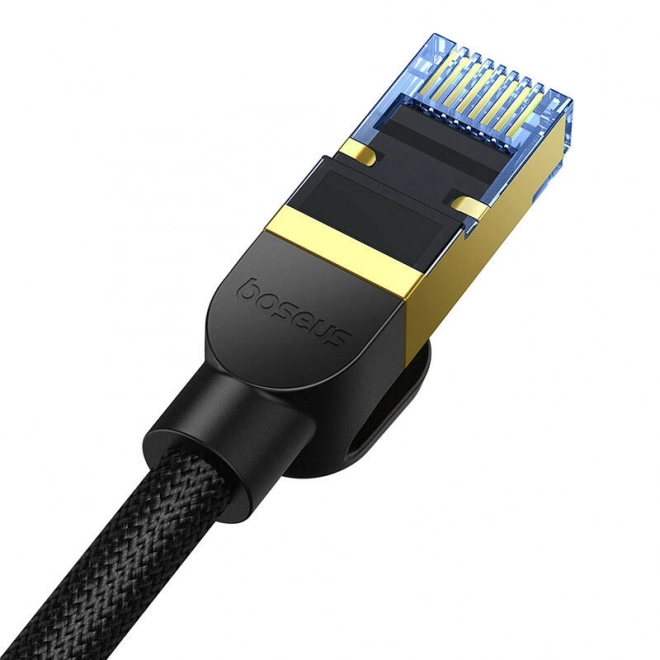 Câble Ethernet tressé cat.7 Baseus RJ45, 10 Gbps, 8 m, noir