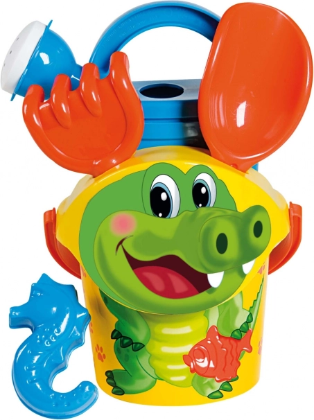 Set de sable Crocodile avec arrosoir