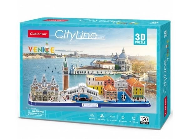 Panorama puzzle 3D Venise - 126 pièces