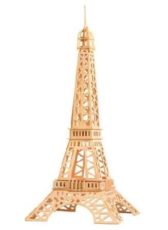 Puzzle 3D en bois Tour Eiffel