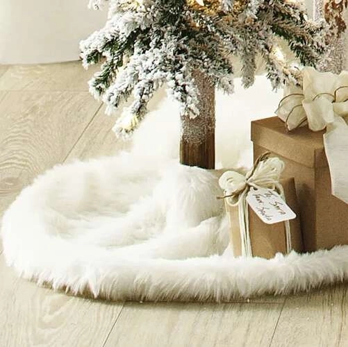 Tapis pour pied d'arbre de Noël - tapis 78cm Ruhhy 22225
