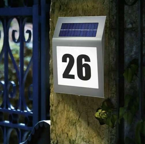 Izoxis numéro de maison solaire 24357