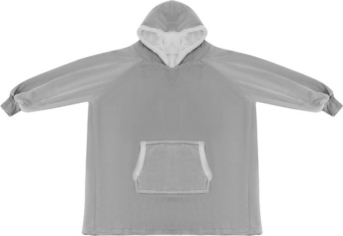 Coupe oversize et grande poche kangourou