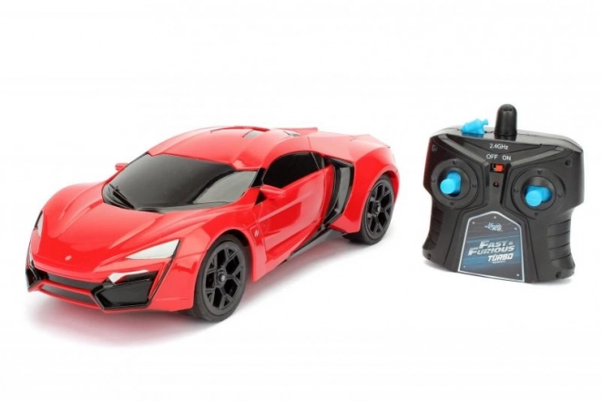 Voiture télécommandée Rápidos et Dangereux Lykan Hypersport
