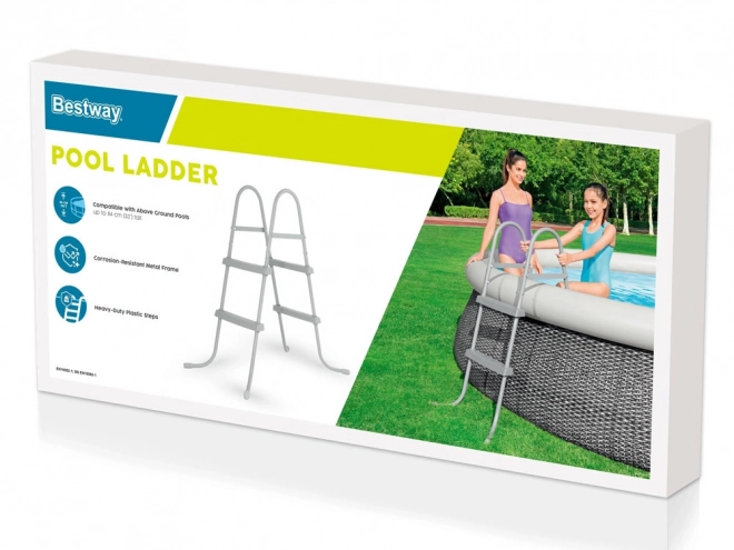 Échelle de piscine en métal Bestway 84 cm