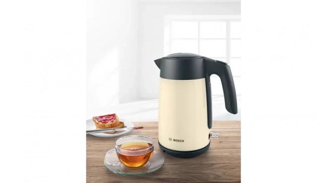 Bouilloire électrique Bosch beige 1,7l