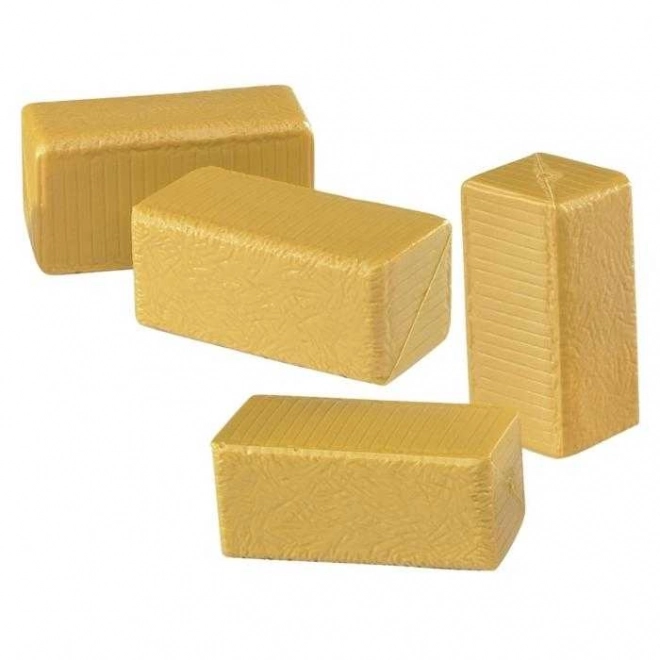Bruder Bottes de paille carrées 4 Pcs