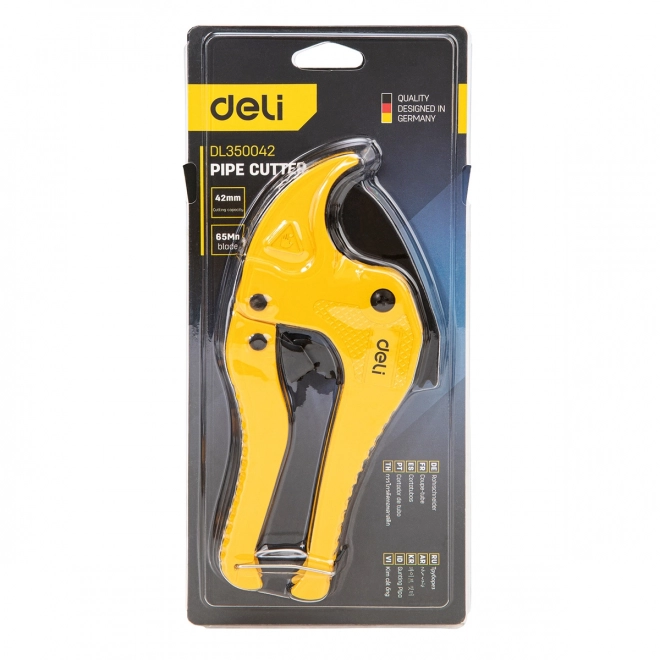 Coupe-tube 42mm Deli Tools EDL350042 (jaune)