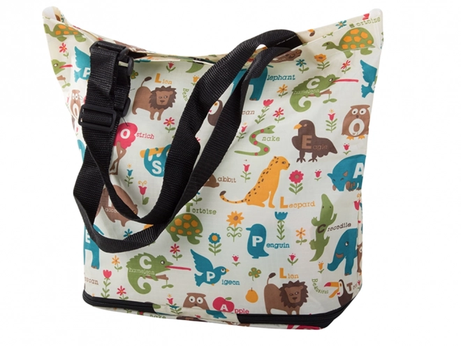 Sac de courses à roulettes avec roues d'épaule pliantes