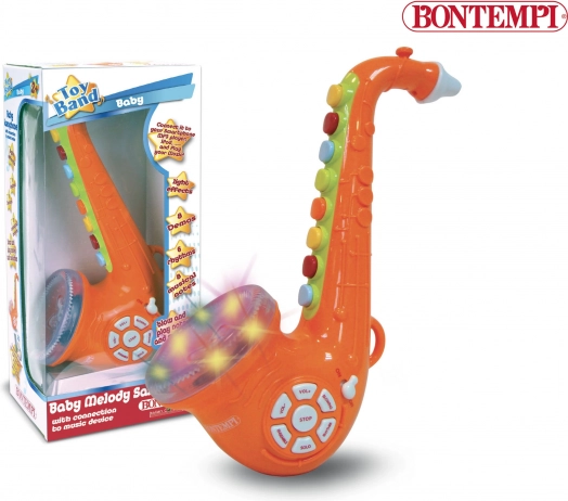 Saxophone en plastique pour enfants Bontempi