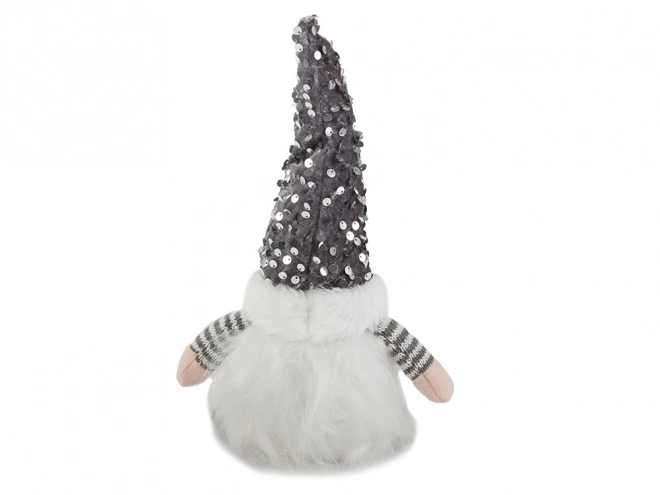 Lutin de Noël éclairé avec ventre LED