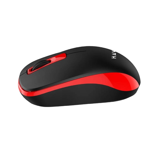 Souris sans fil universelle Havit MS626GT (noir et rouge)