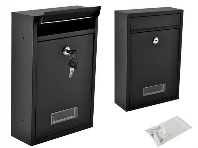 Boîte aux lettres - Noire