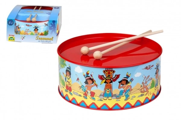 Tambourin en métal Indiens