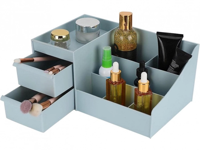 Organisateur de cosmétique dans l'armoire avec deux tiroirs