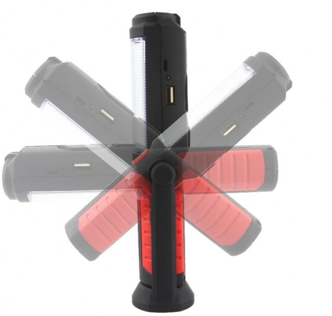 Lampe d'atelier 3-en-1 LED COB rechargeable