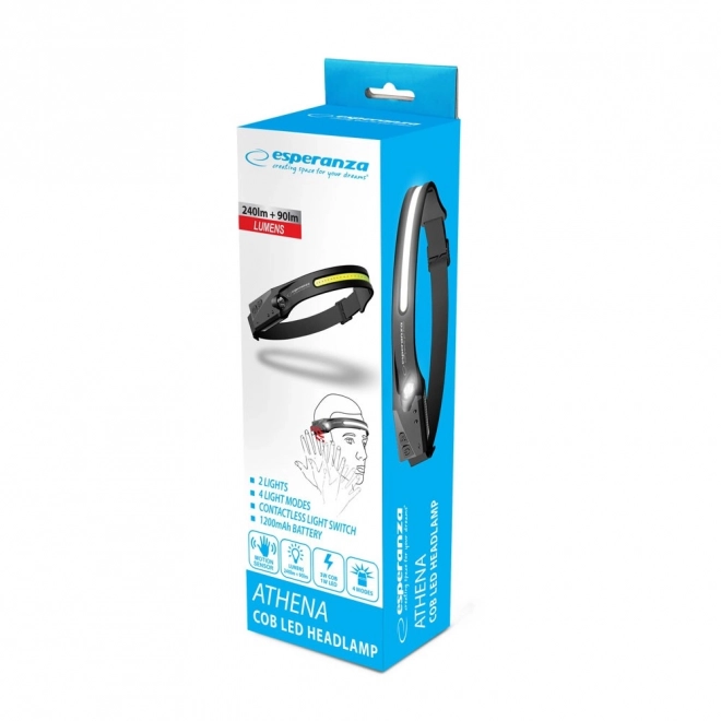 Lampe frontale LED rechargeable Athena
