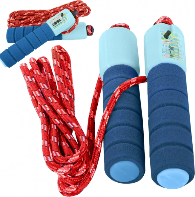 Corde à sauter réglable avec compteur pour le fitness