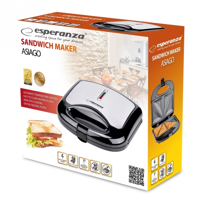 Appareil à sandwichs Asiago 1000W