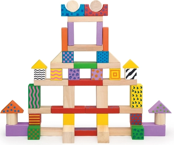 100 blocs colorés pour des constructions infinies