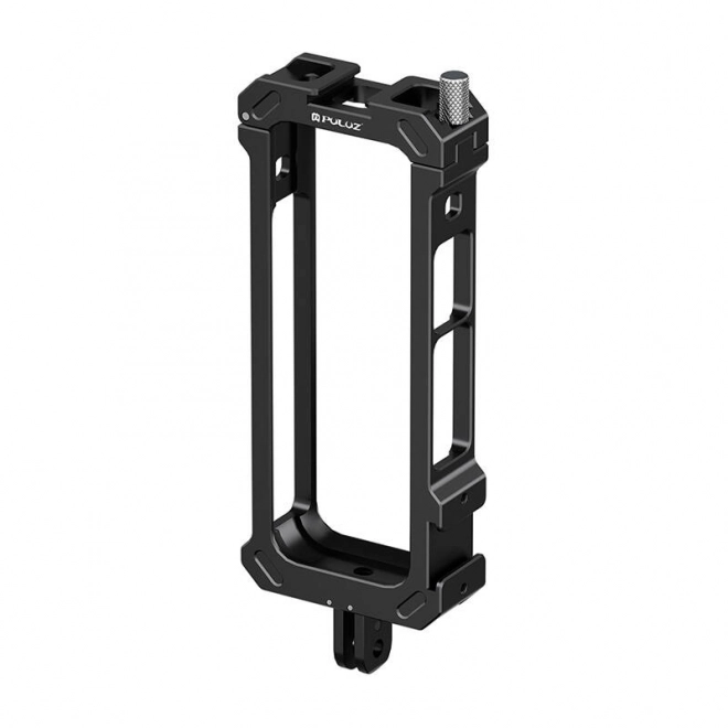 Coque de protection en métal PULUZ avec adaptateur pour trépied pour Insta360 X4