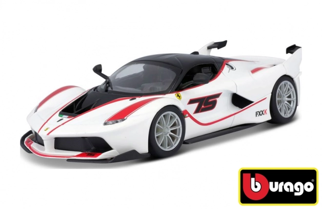 Bburago Ferrari Racing FXX K modèle blanc 1:24