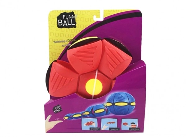 Balle plate transformable