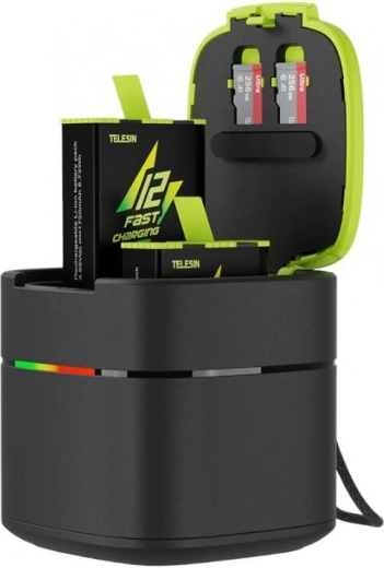 Charge rapide de jusqu’à 2 batteries simultanément